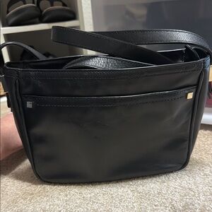 Cole Haan Black Leather crossbody bag